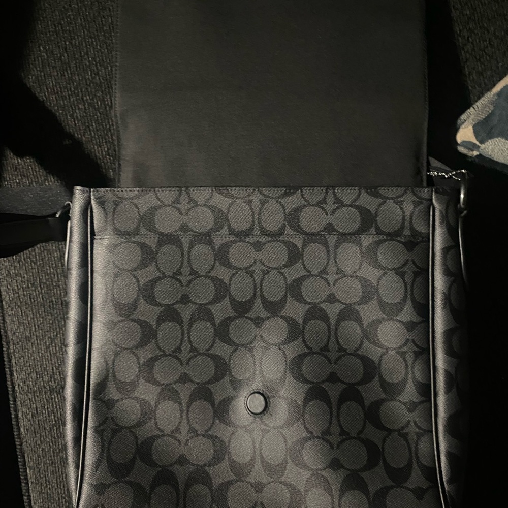 Coach Outlet Houston Map Bag In Signature Leather
